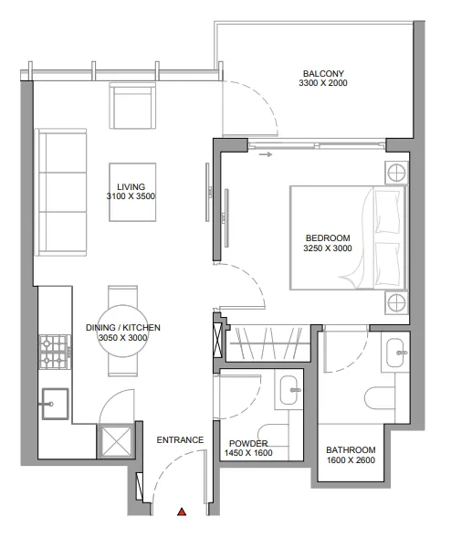 Sobha Sobha Aquamont floor plan