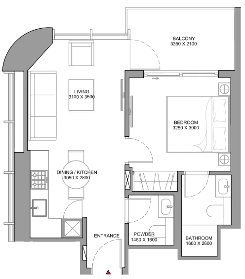 Sobha Sobha Aquamont floor plan