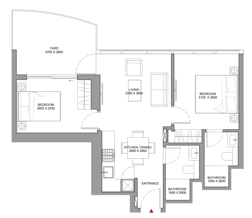 Sobha Sobha Aquamont floor plan