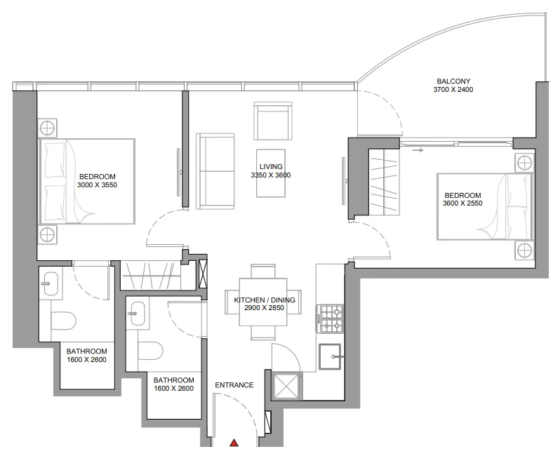 Sobha Sobha Aquamont floor plan