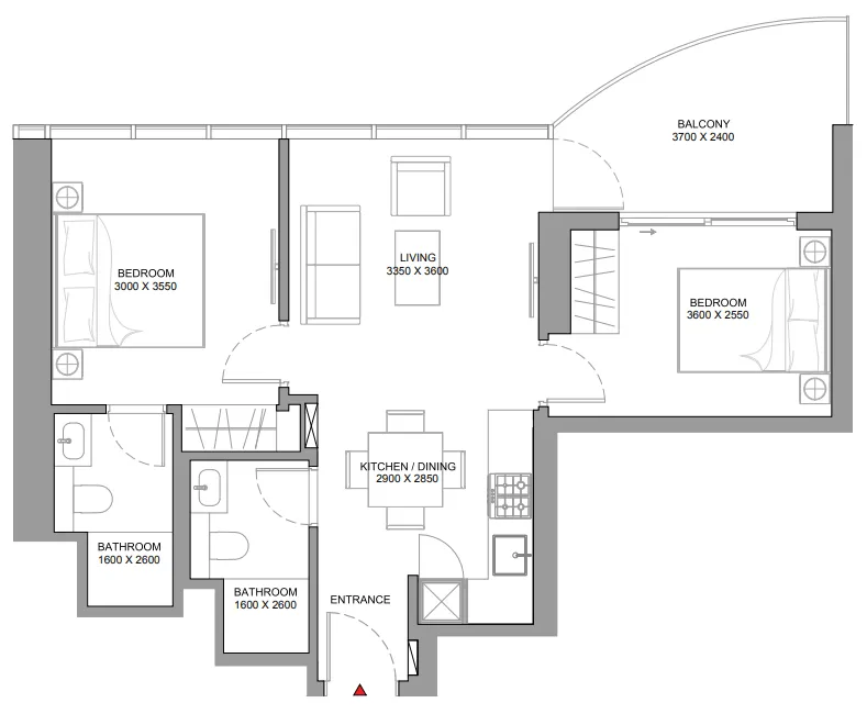 Sobha Sobha Aquamont floor plan