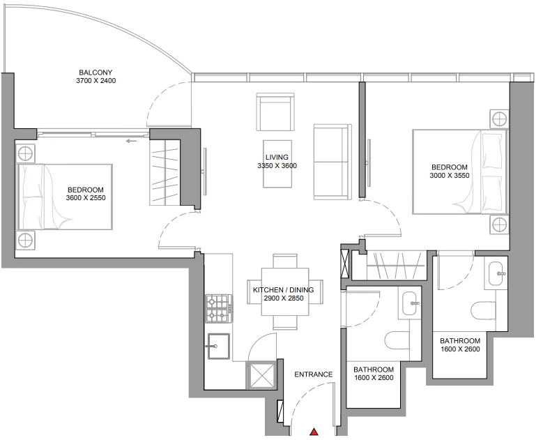 Sobha Sobha Aquamont floor plan