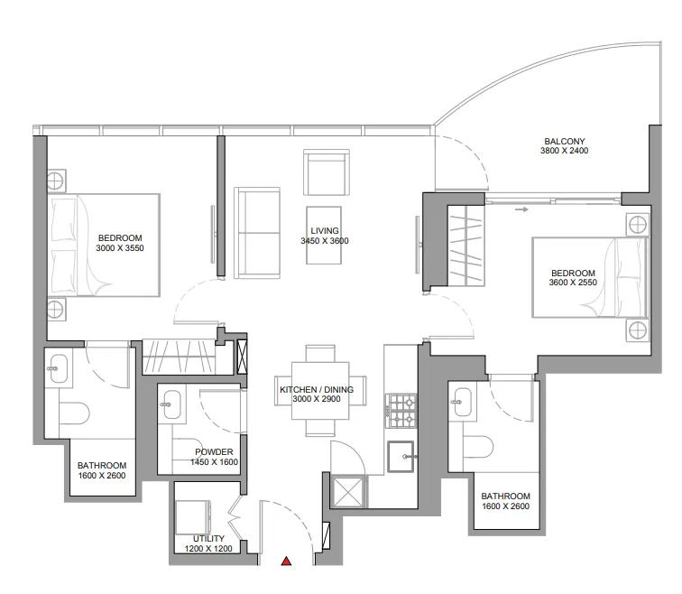 Sobha Sobha Aquamont floor plan