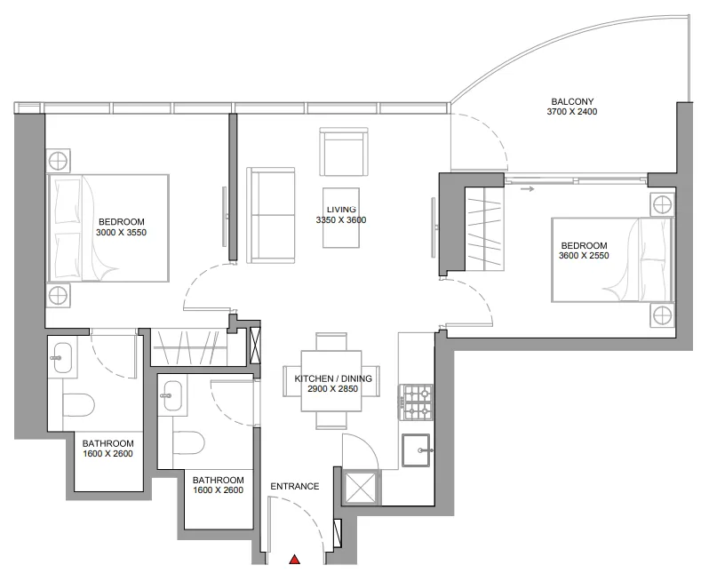 Sobha Sobha Aquamont floor plan