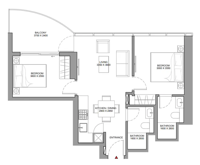 Sobha Sobha Aquamont floor plan