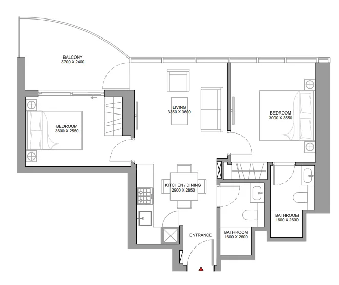 Sobha Sobha Aquamont floor plan