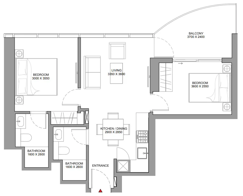 Sobha Sobha Aquamont floor plan