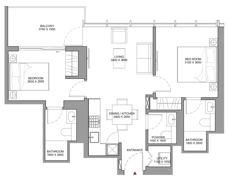 Sobha Sobha Aquamont floor plan