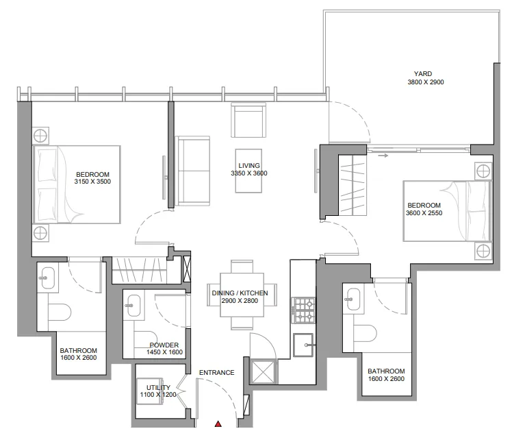 Sobha Sobha Aquamont floor plan