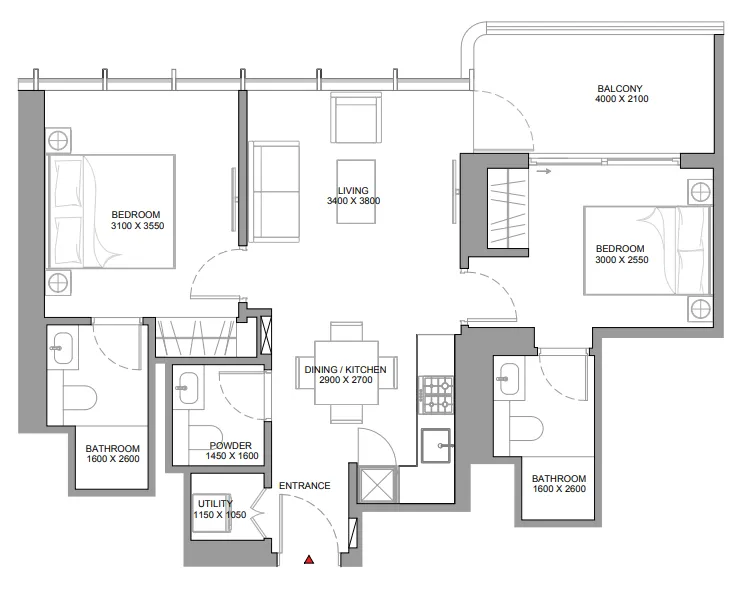 Sobha Sobha Aquamont floor plan