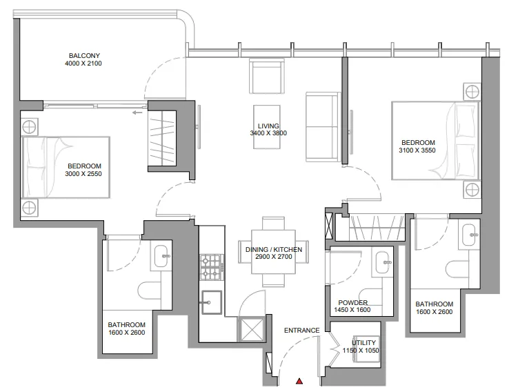 Sobha Sobha Aquamont floor plan