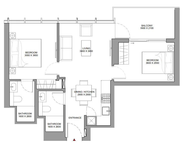 Sobha Sobha Aquamont floor plan