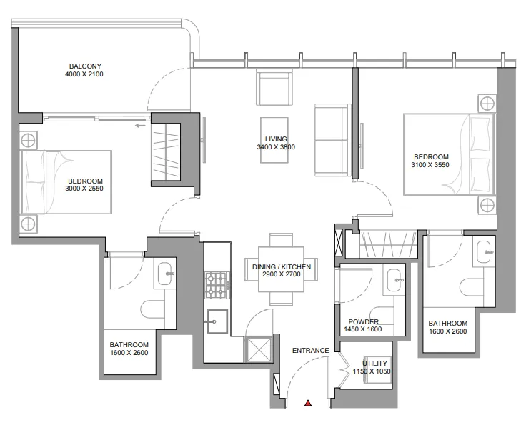 Sobha Sobha Aquamont floor plan