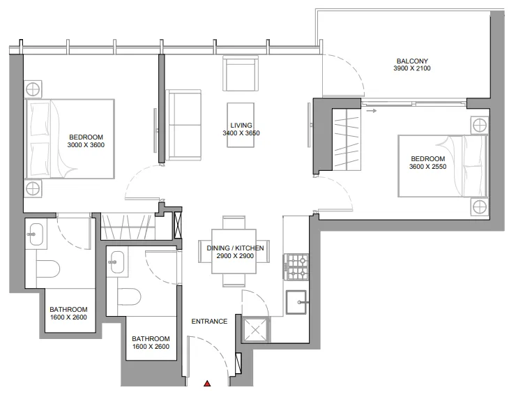 Sobha Sobha Aquamont floor plan
