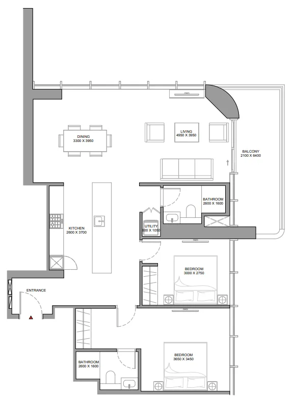 Sobha Sobha Aquamont floor plan