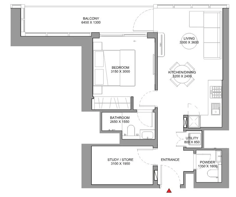 Sobha Sobha Orbis floor plan