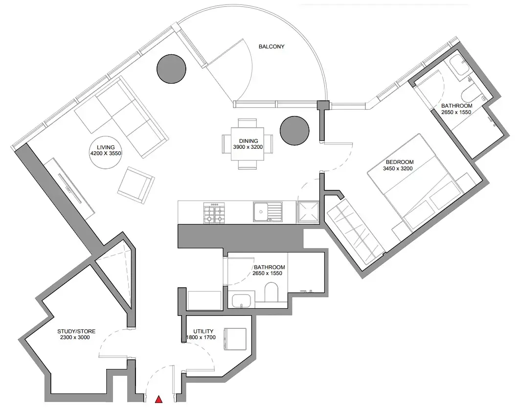 Sobha Sobha Orbis floor plan