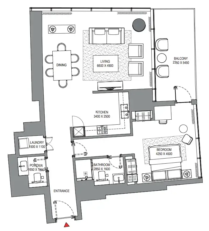 Sobha Sobha Seahaven floor plan