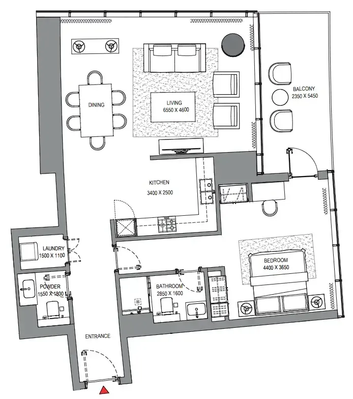 Sobha Sobha Seahaven floor plan