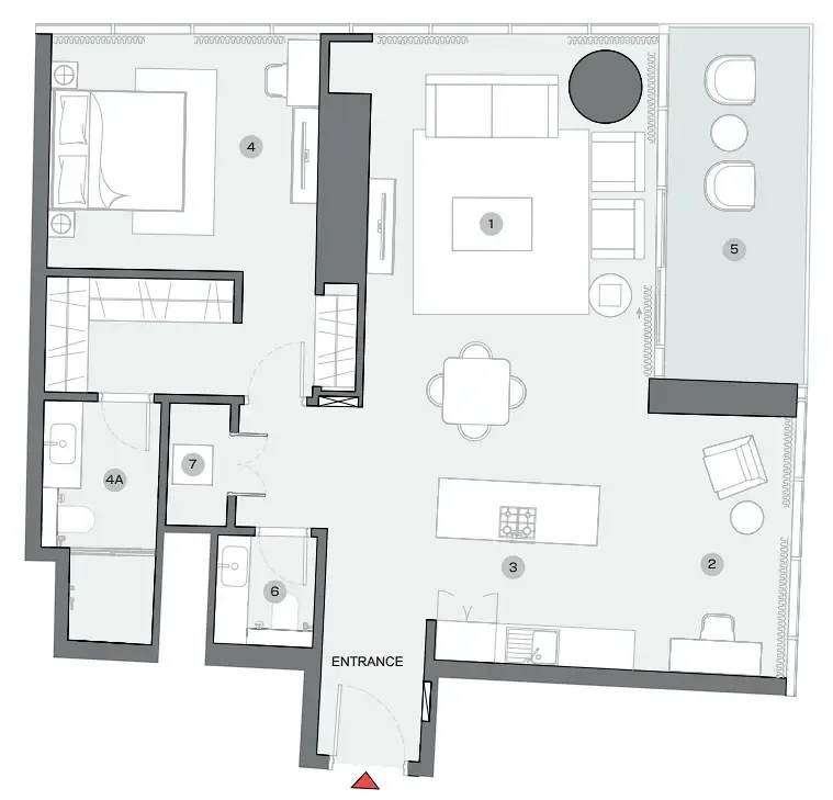 Sobha Sobha Seahaven floor plan