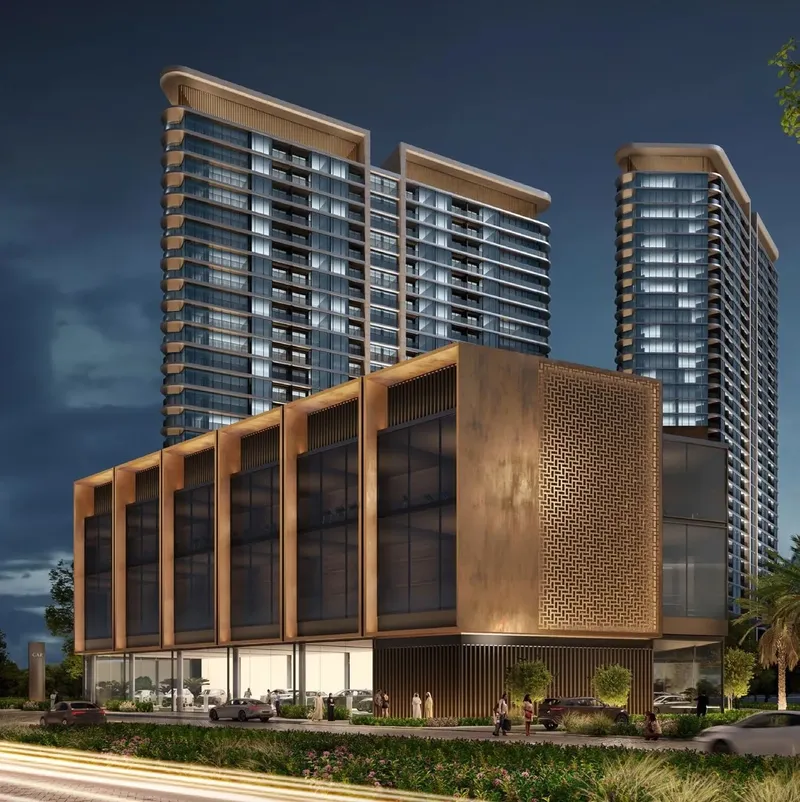 Exterior at Sobha Solis in Dubai Motor City Dubai