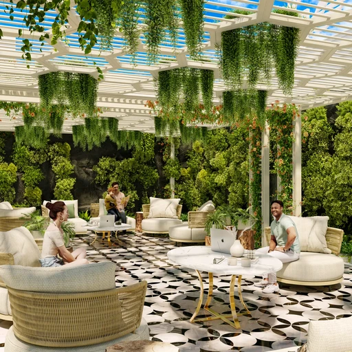 Social Lounge amenity image at Vincitore Wellness Estate