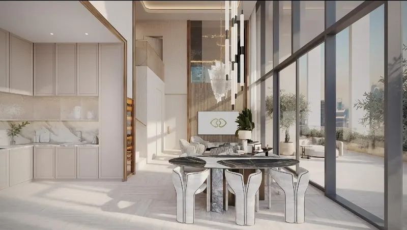 Interior at Sofitel Branded Residences in Downtown Dubai Dubai