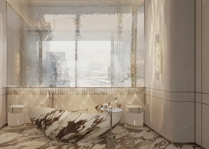 Interior at Sofitel Branded Residences in Downtown Dubai Dubai