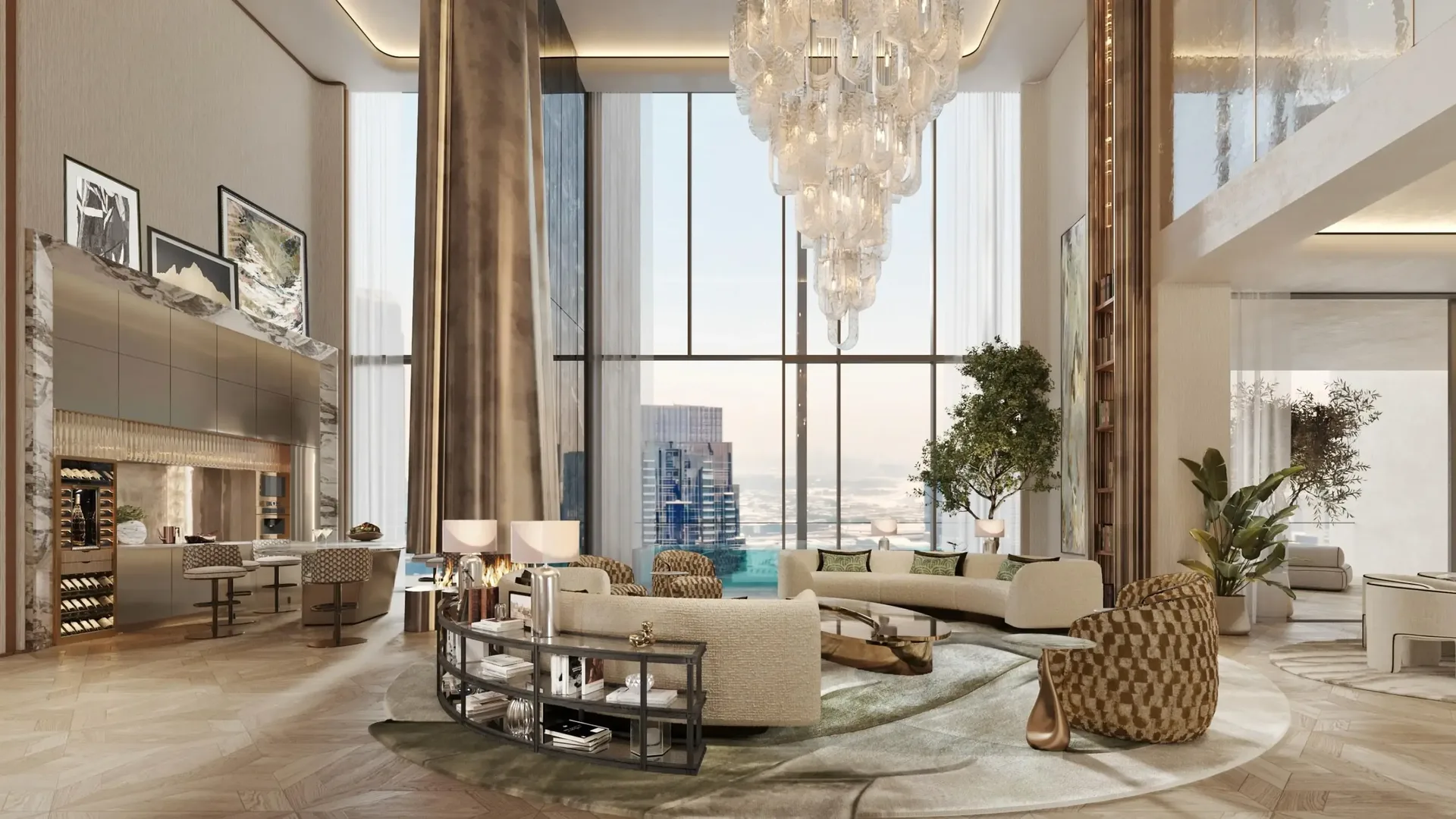 Interior at Sofitel Branded Residences in Downtown Dubai Dubai