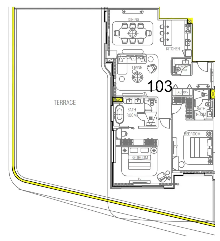 Azha Properties Sofitel Residences floor plan