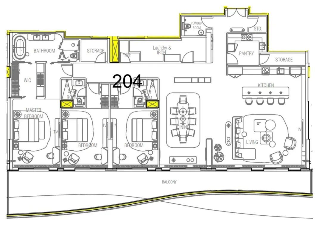 Azha Properties Sofitel Residences floor plan