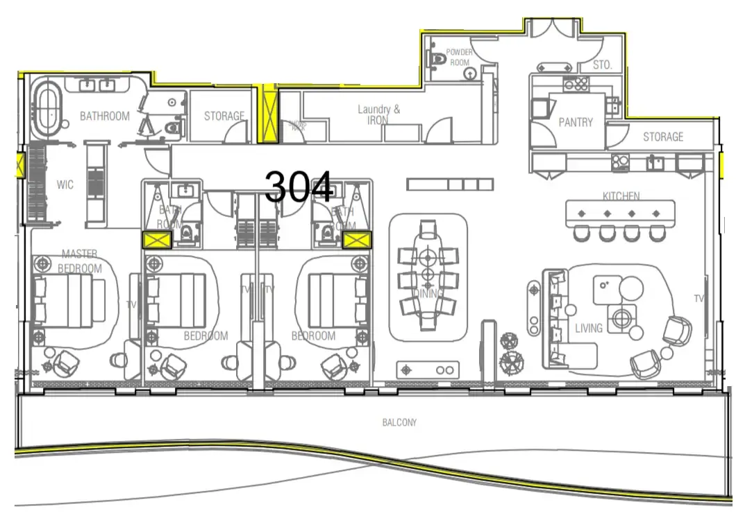 Azha Properties Sofitel Residences floor plan