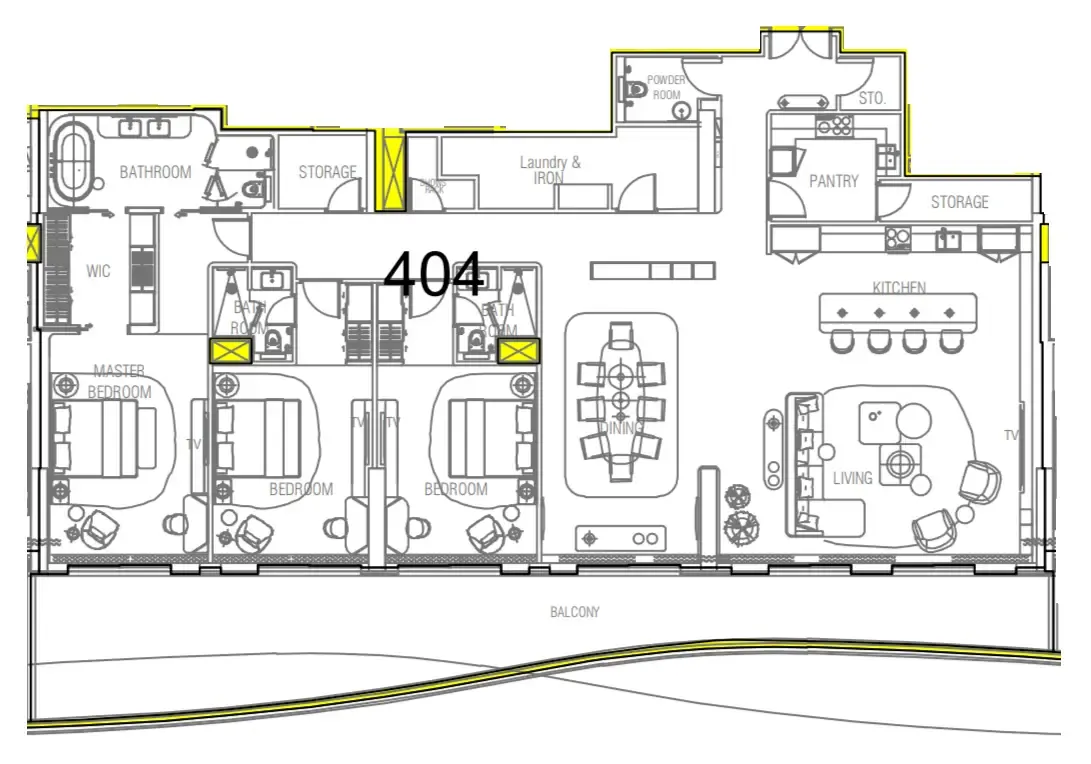 Azha Properties Sofitel Residences floor plan