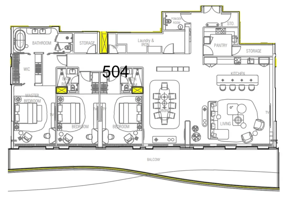 Azha Properties Sofitel Residences floor plan