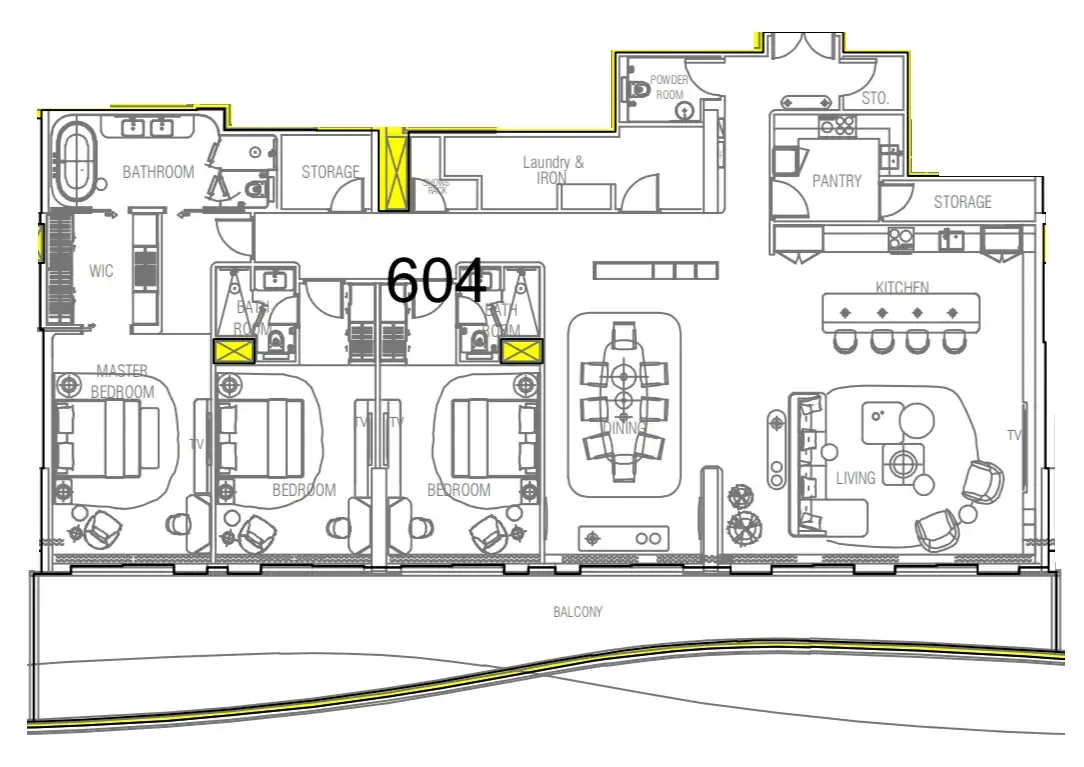 Azha Properties Sofitel Residences floor plan