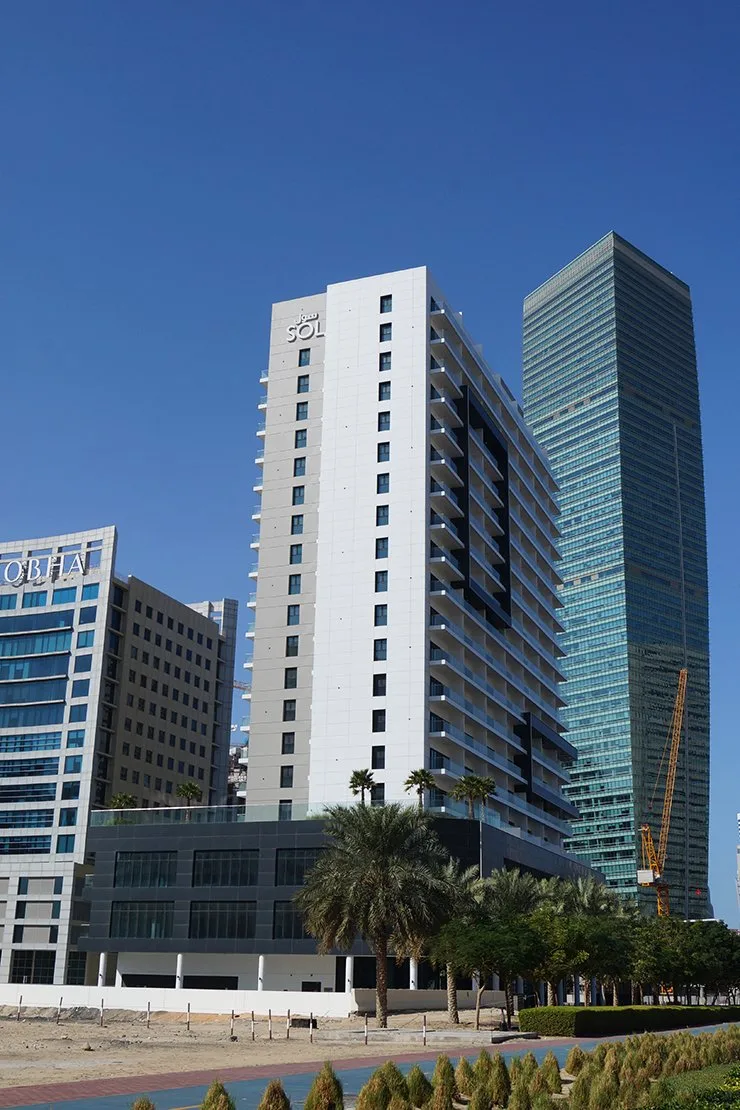 Exterior at SOL Bay in Business Bay Dubai