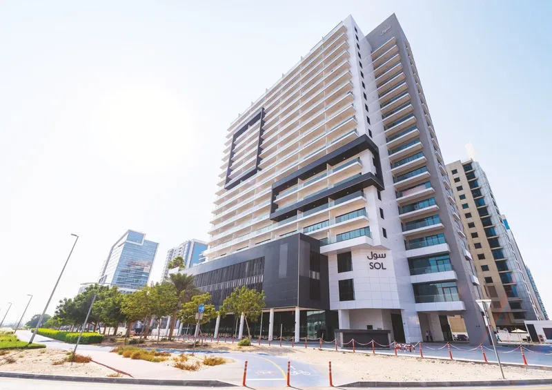 Exterior at SOL Bay in Business Bay Dubai