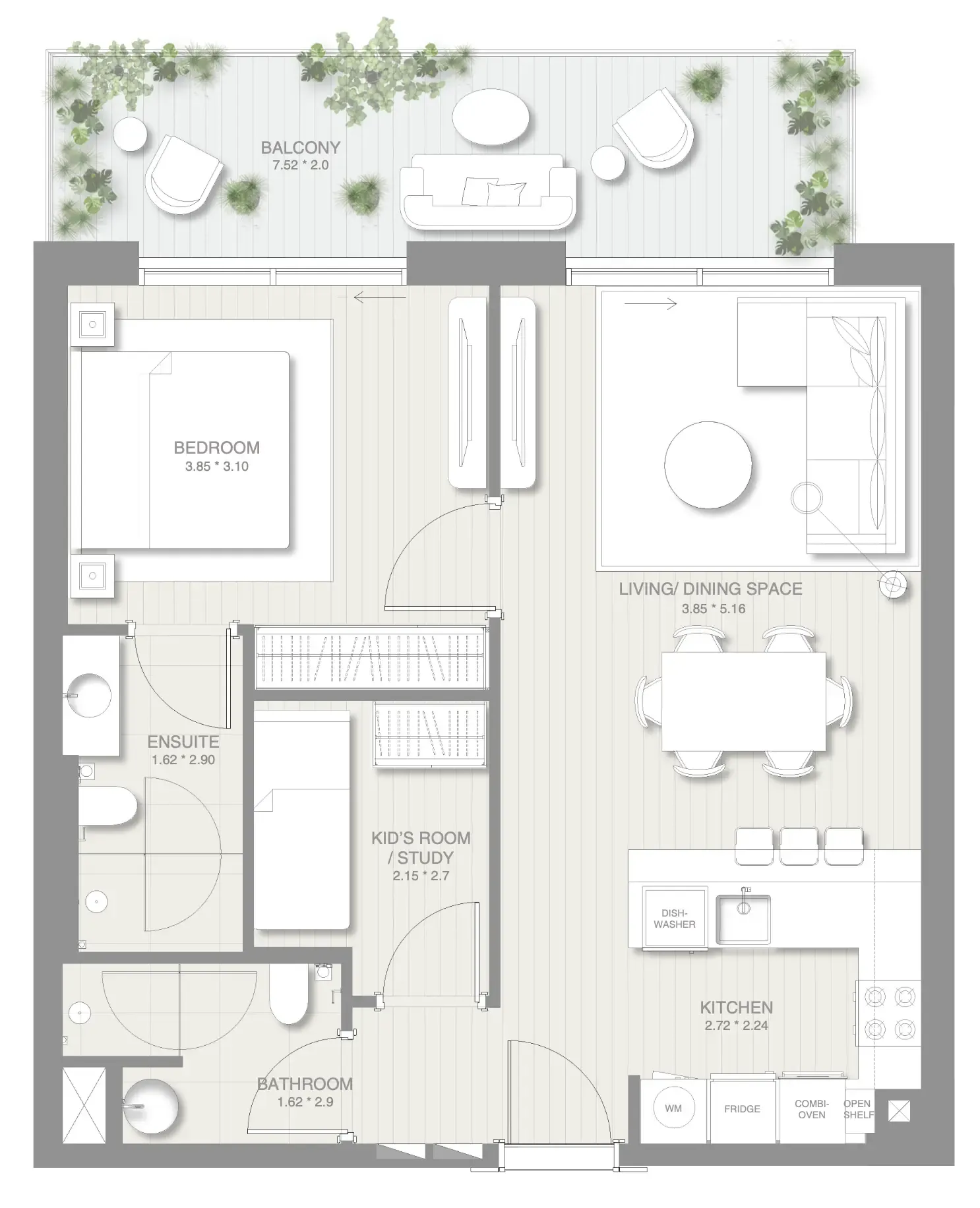 SOL Properties Sol Levante floor plan