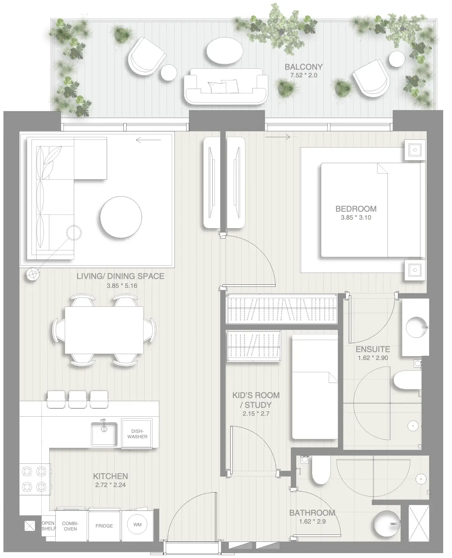 SOL Properties Sol Levante floor plan