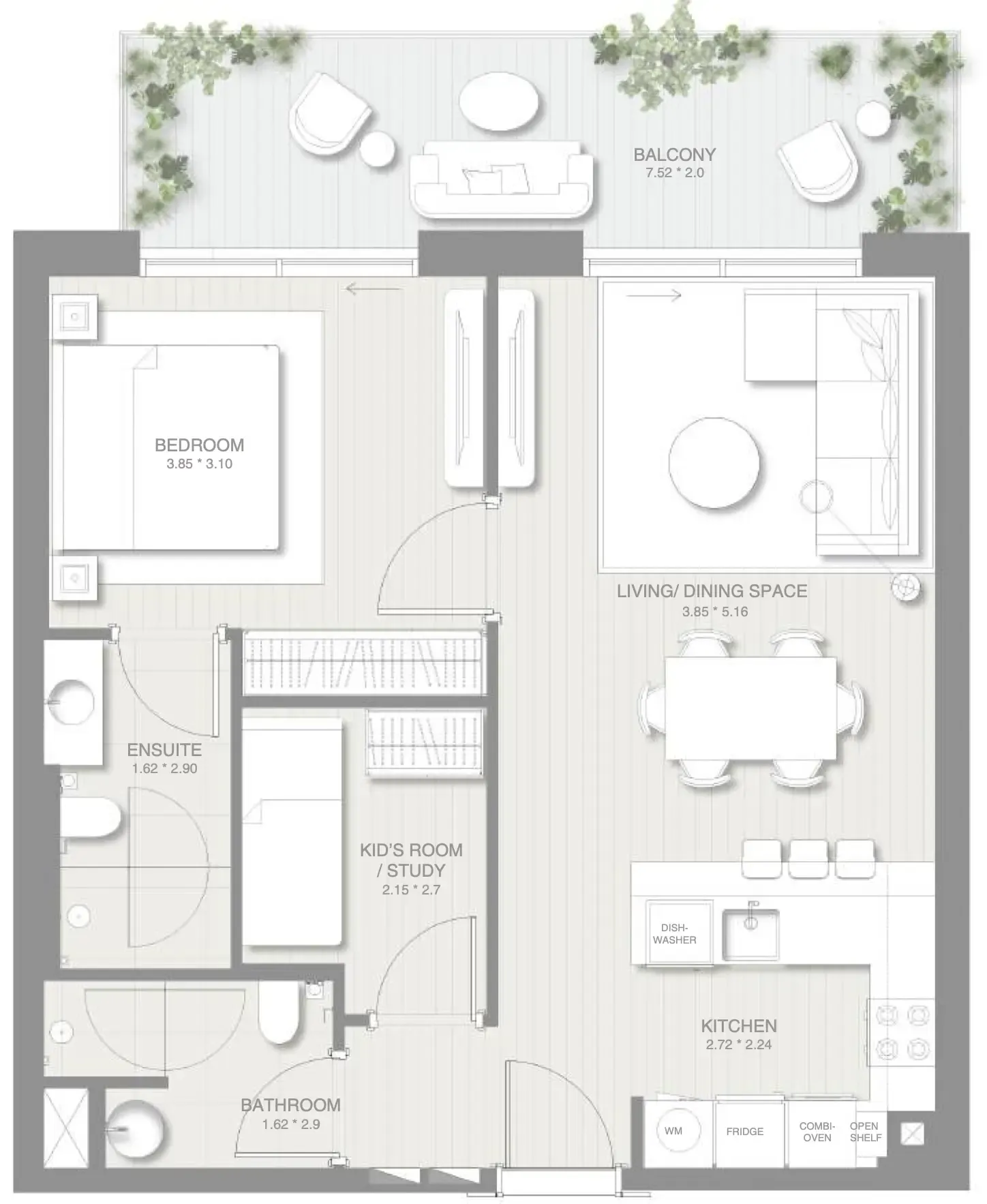 SOL Properties Sol Levante floor plan