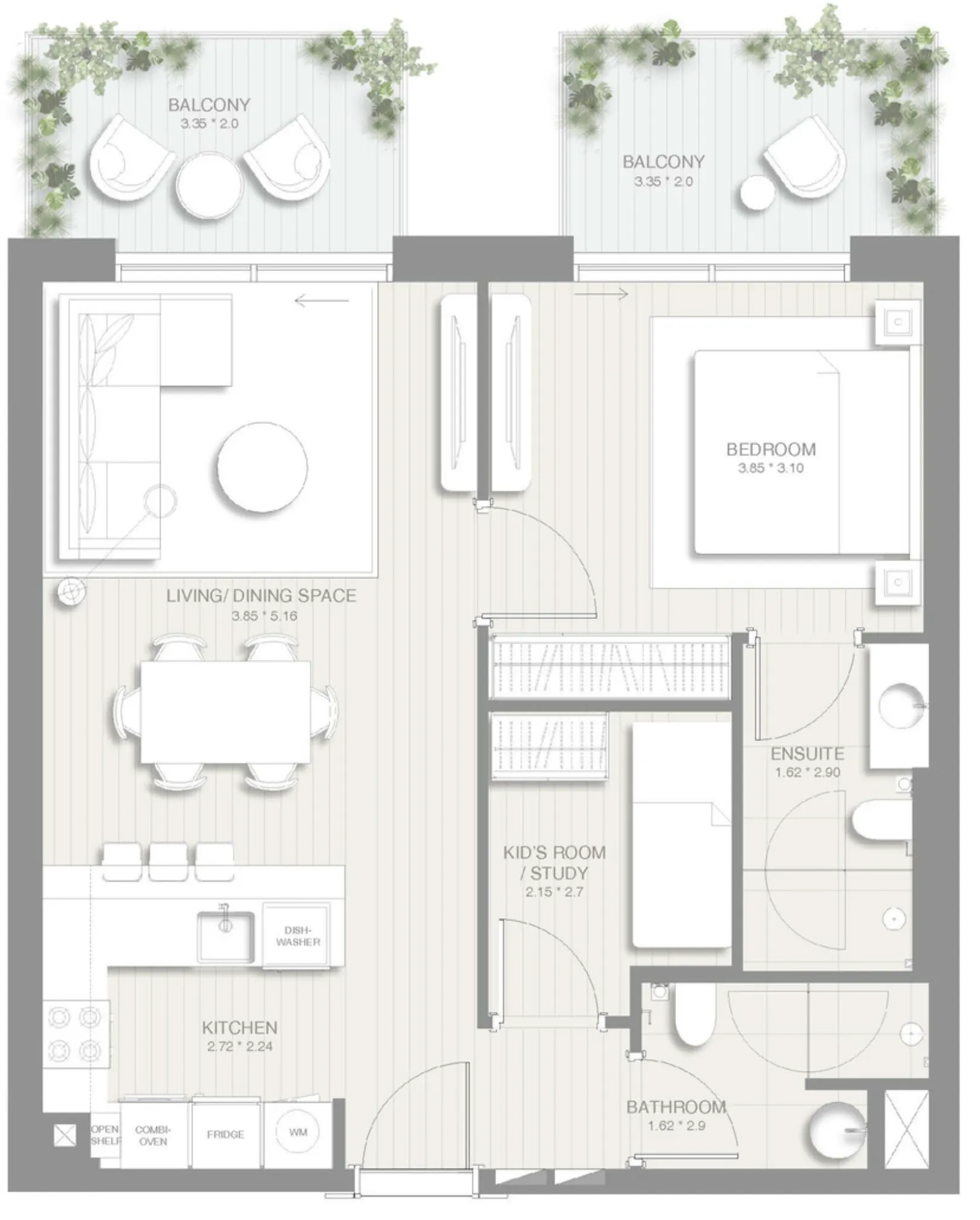 SOL Properties Sol Levante floor plan