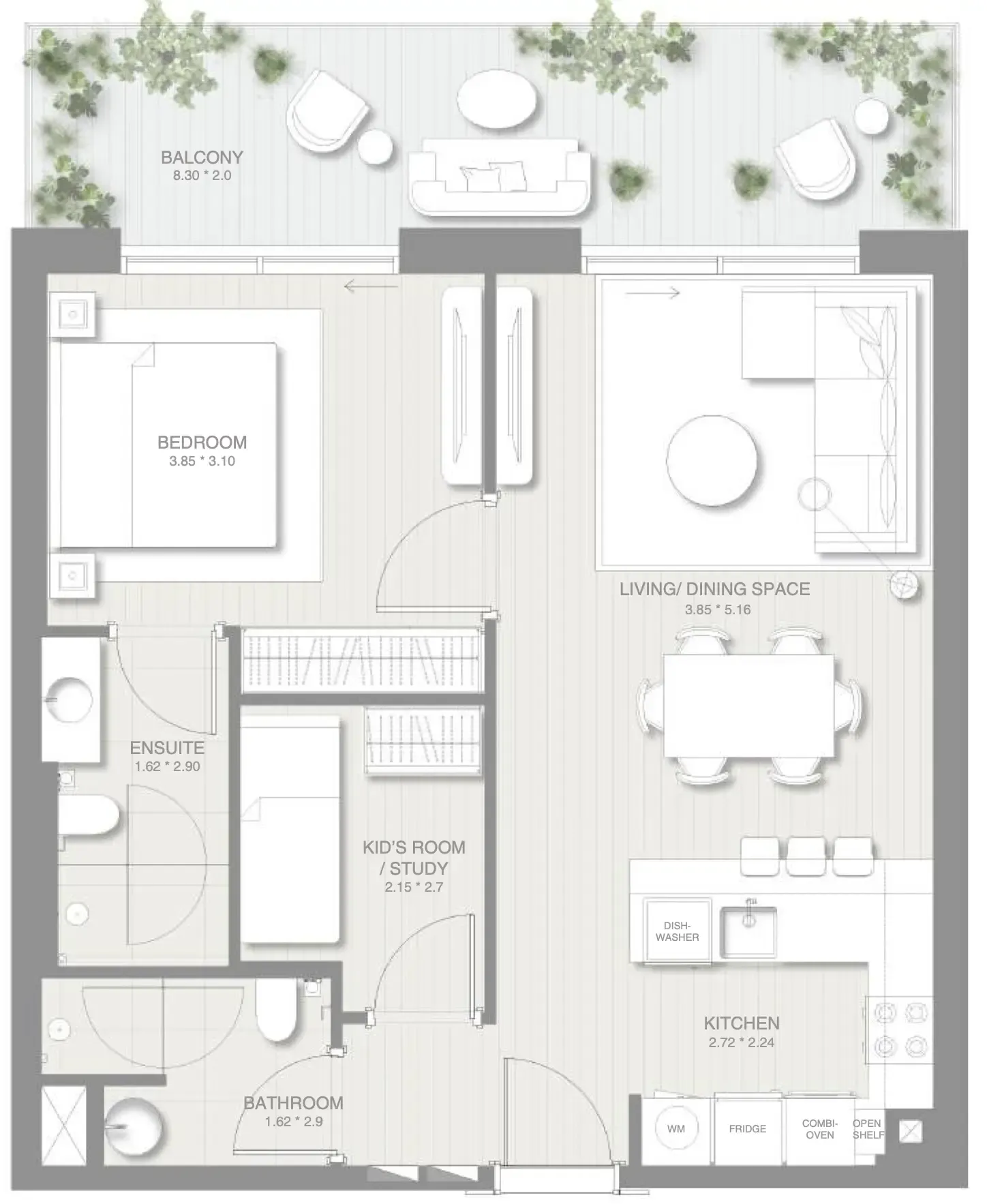SOL Properties Sol Levante floor plan