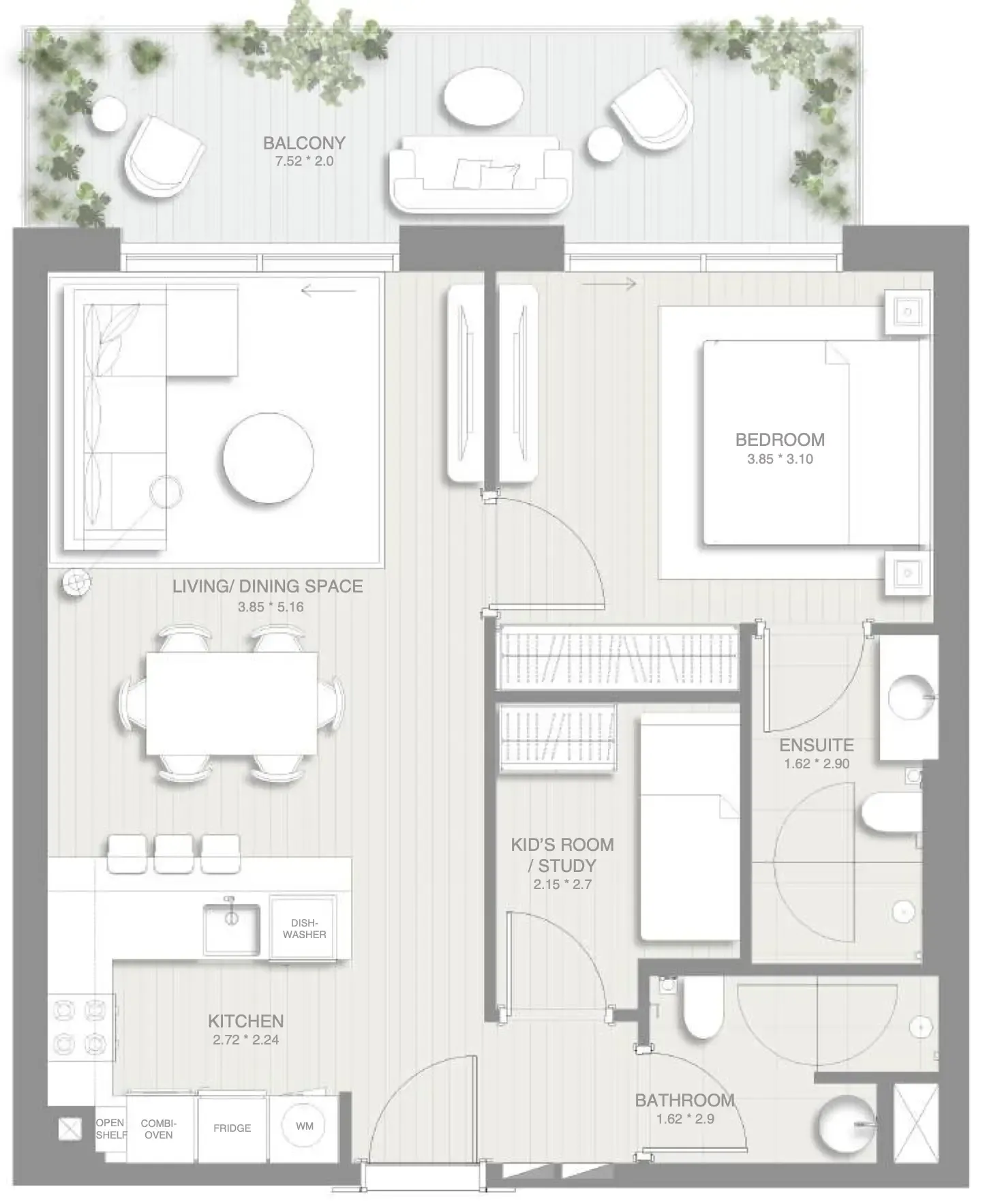 SOL Properties Sol Levante floor plan