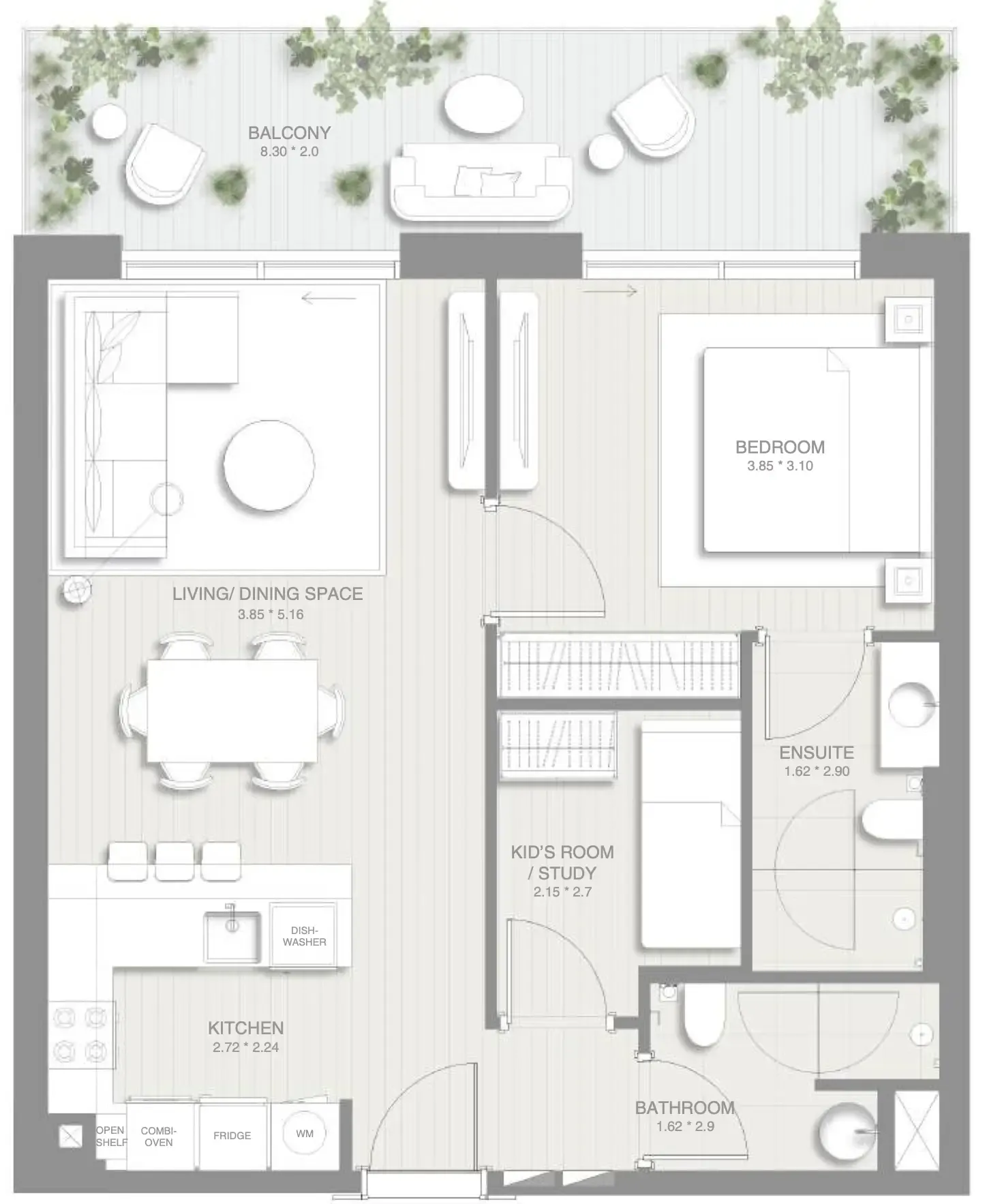 SOL Properties Sol Levante floor plan
