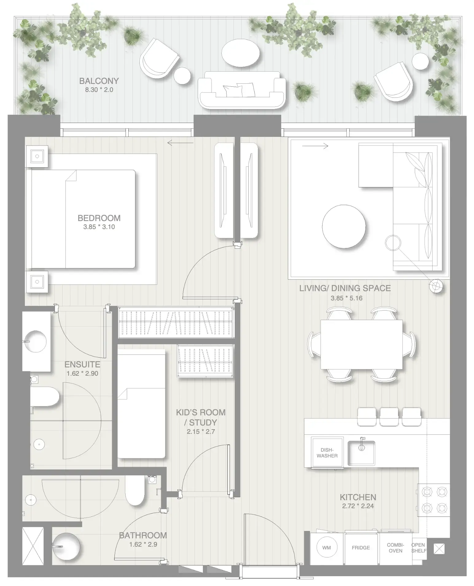 SOL Properties Sol Levante floor plan