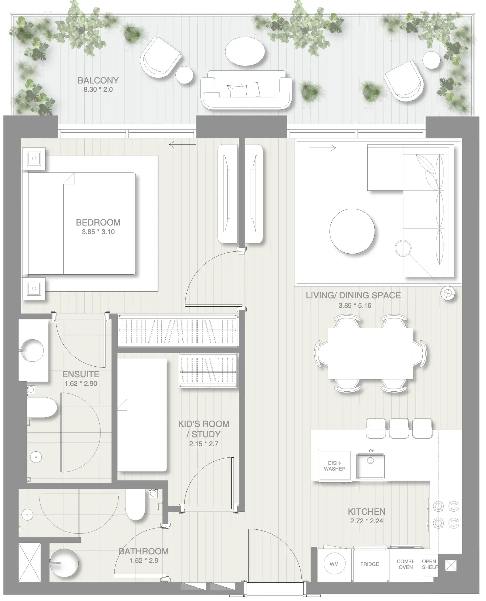 SOL Properties Sol Levante floor plan