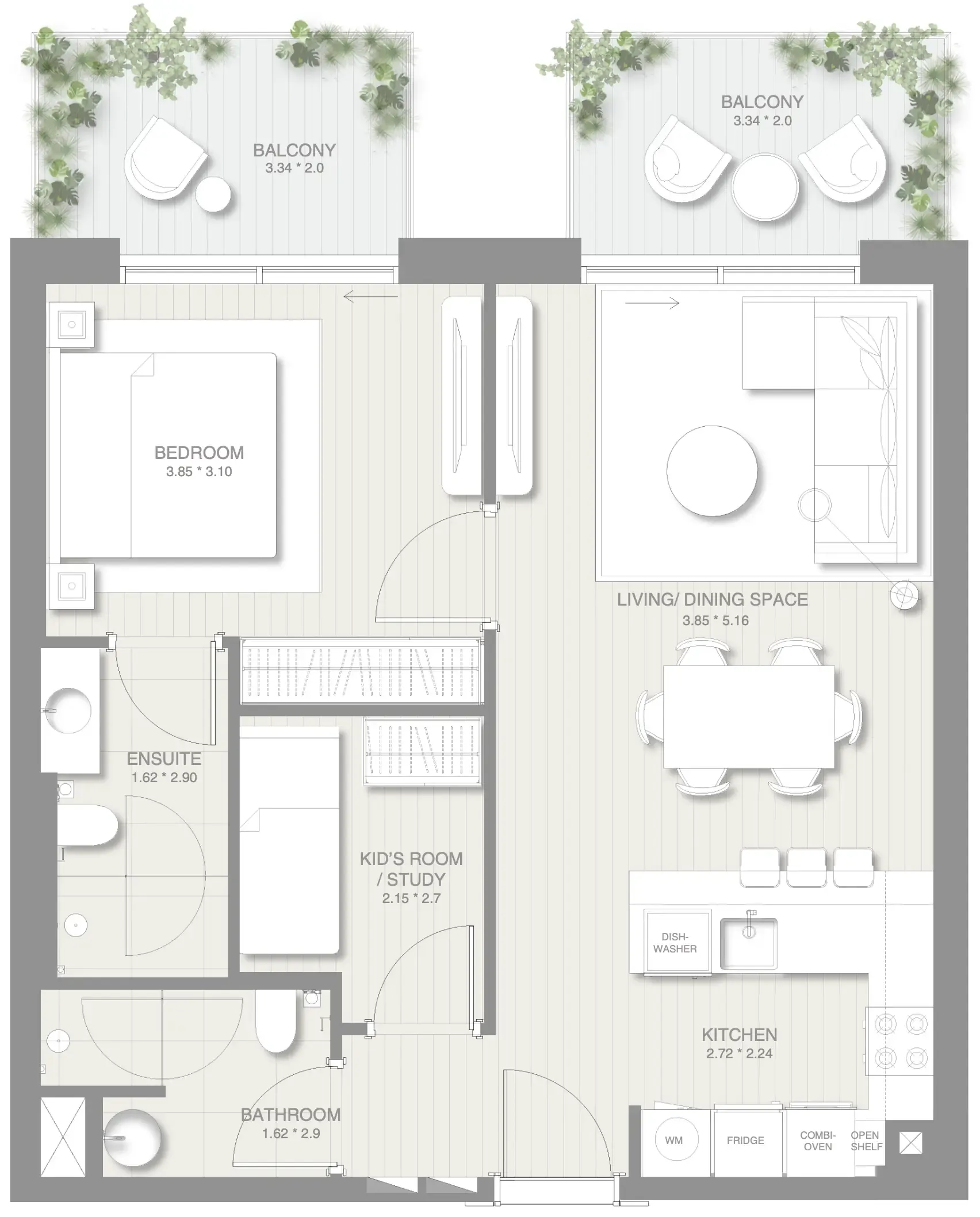 SOL Properties Sol Levante floor plan