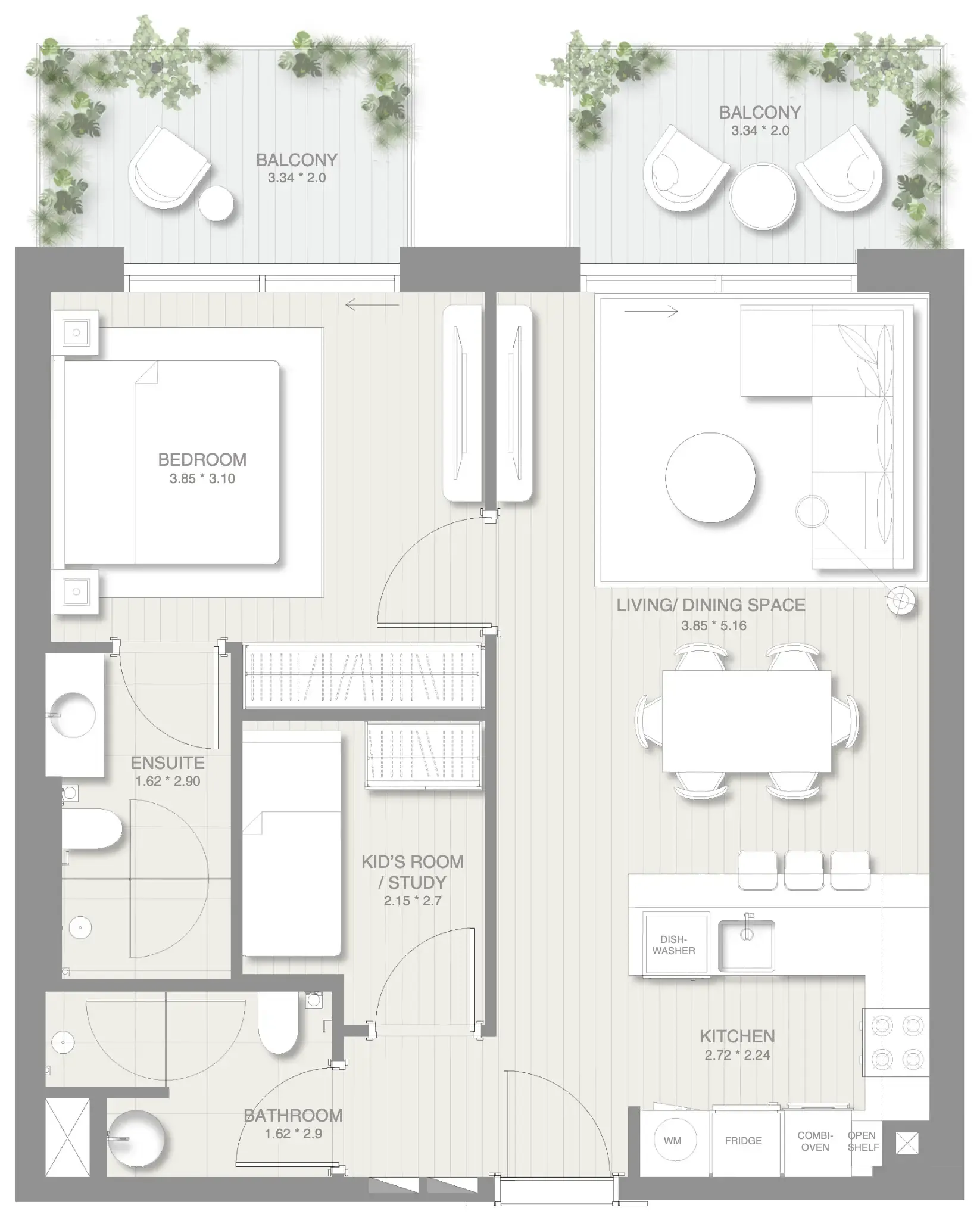 SOL Properties Sol Levante floor plan