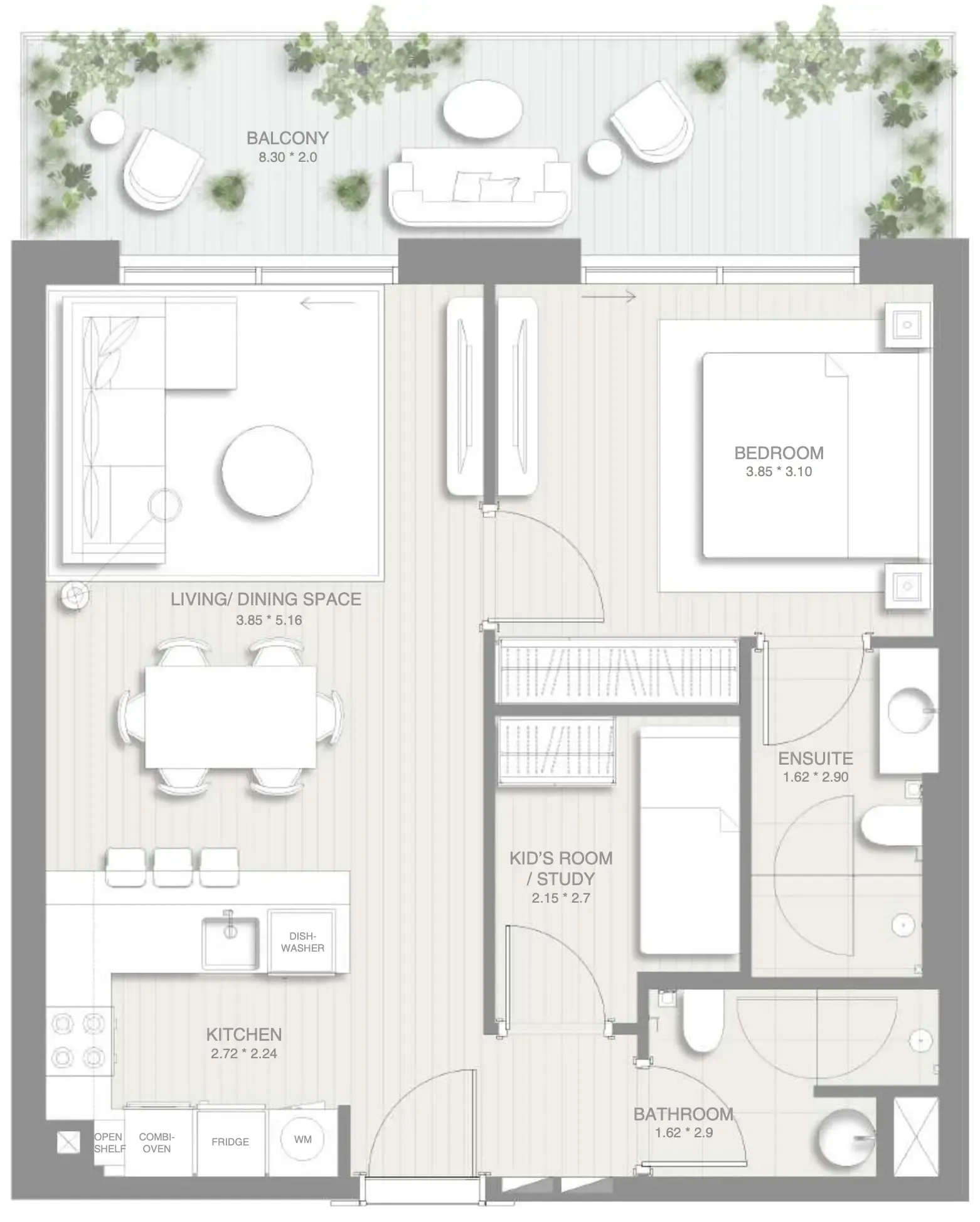 SOL Properties Sol Levante floor plan