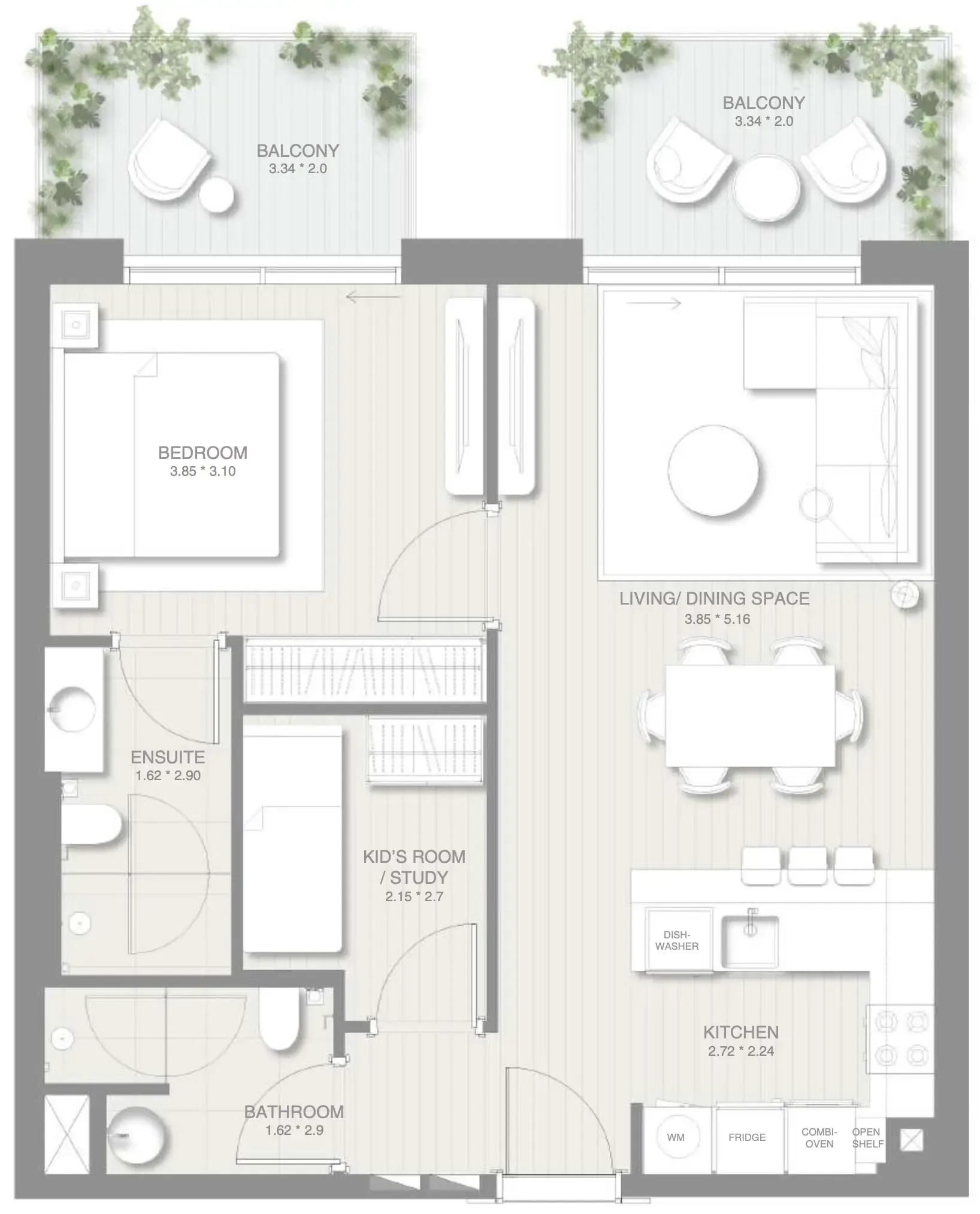 SOL Properties Sol Levante floor plan